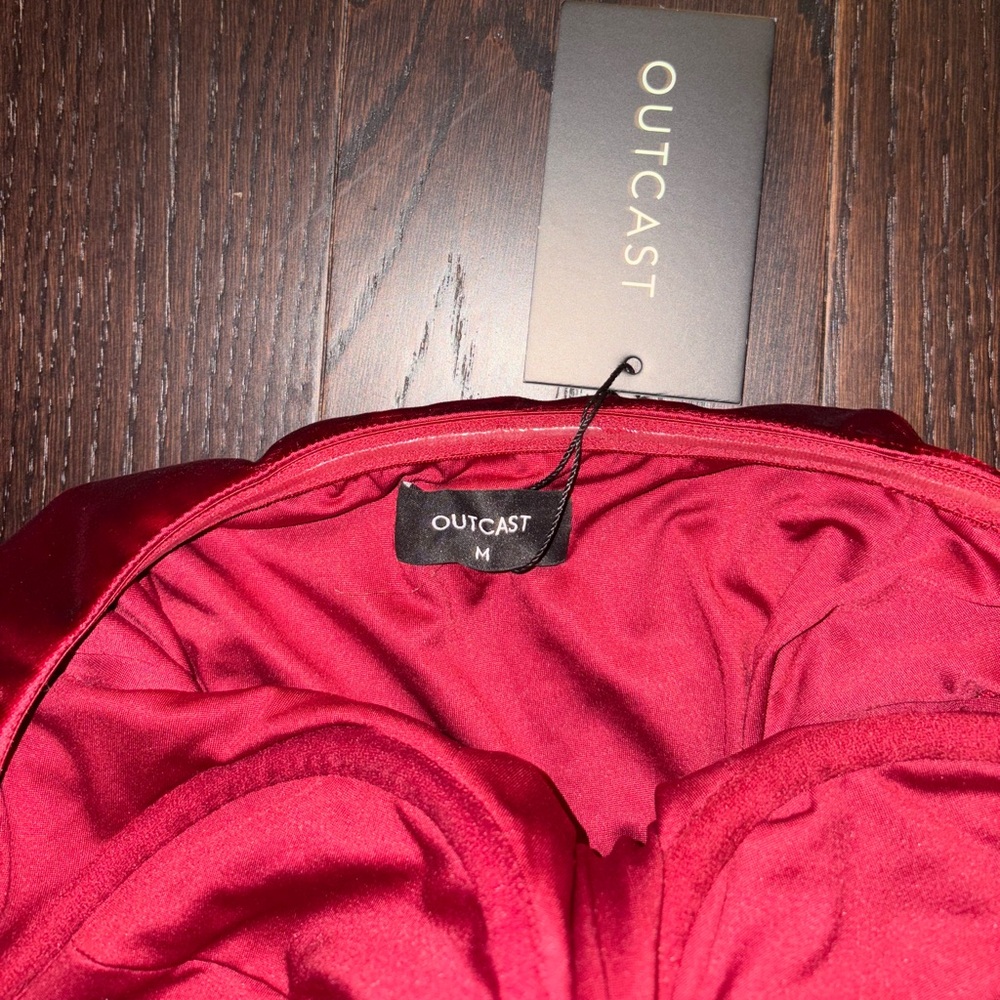 Outcast Viola Mini Dress Red - Picture 3 of 3